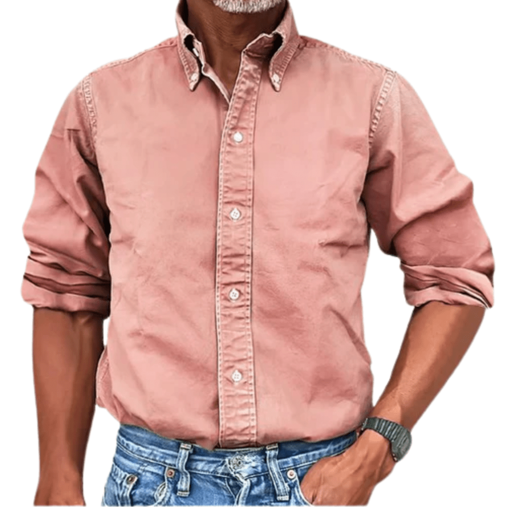 Lucas™ Camicia Classica a Manica Lunga - Amore - Milano.it