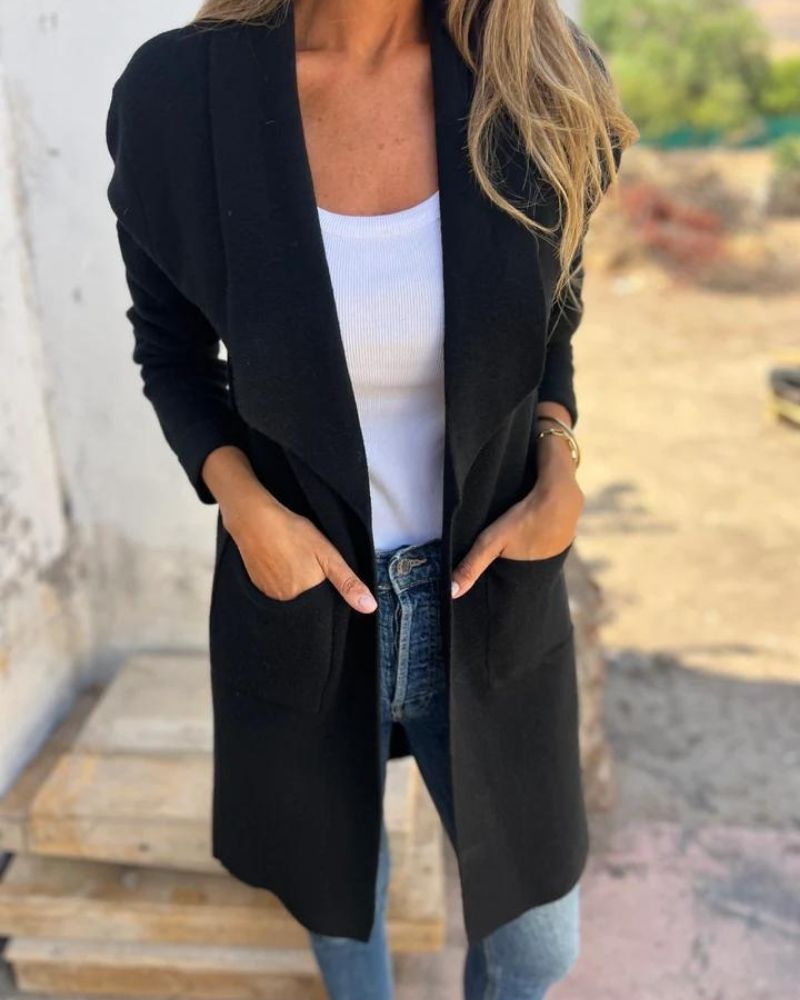 Martina - Cardigan Lungo Raffinato - Amore - Milano.it