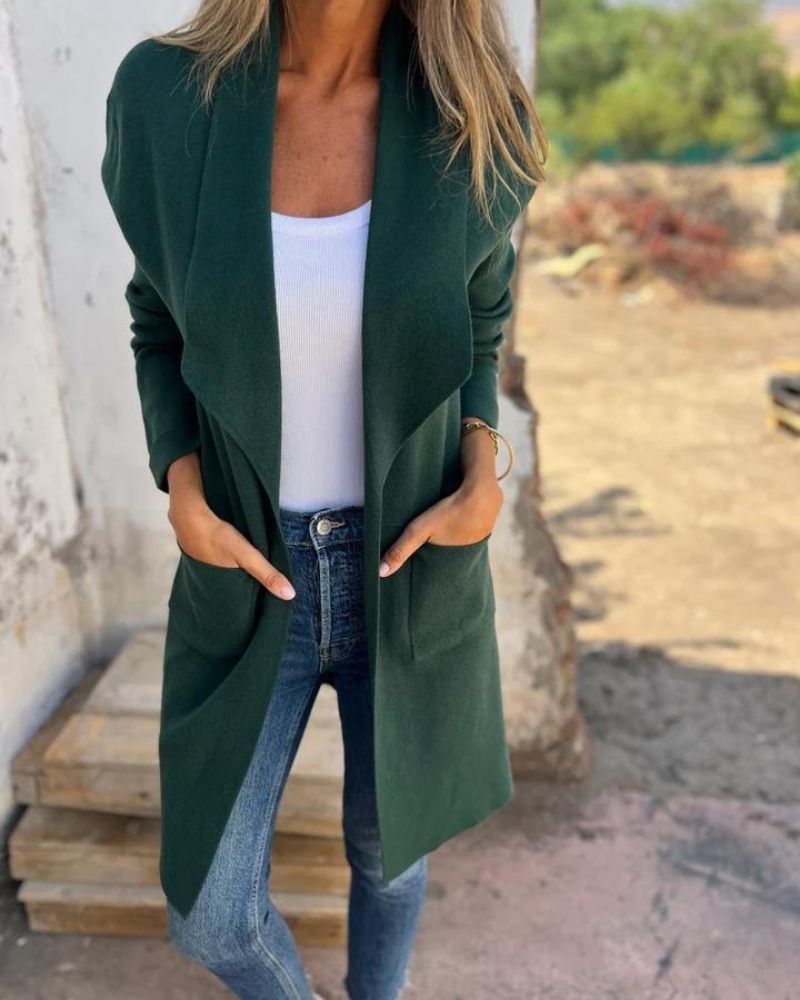 Martina - Cardigan Lungo Raffinato - Amore - Milano.it