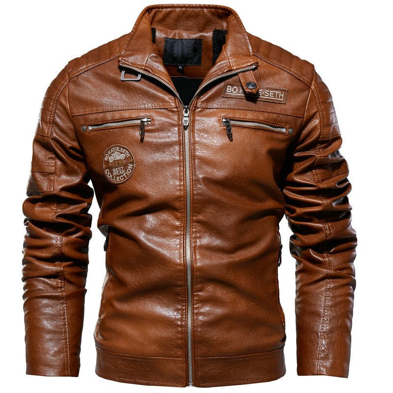 Mike | Leather Jacket - myrale.com