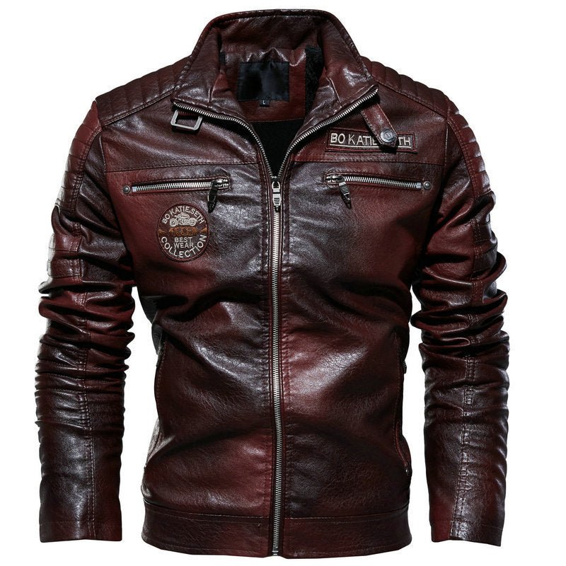 Mike | Leather Jacket - myrale.com